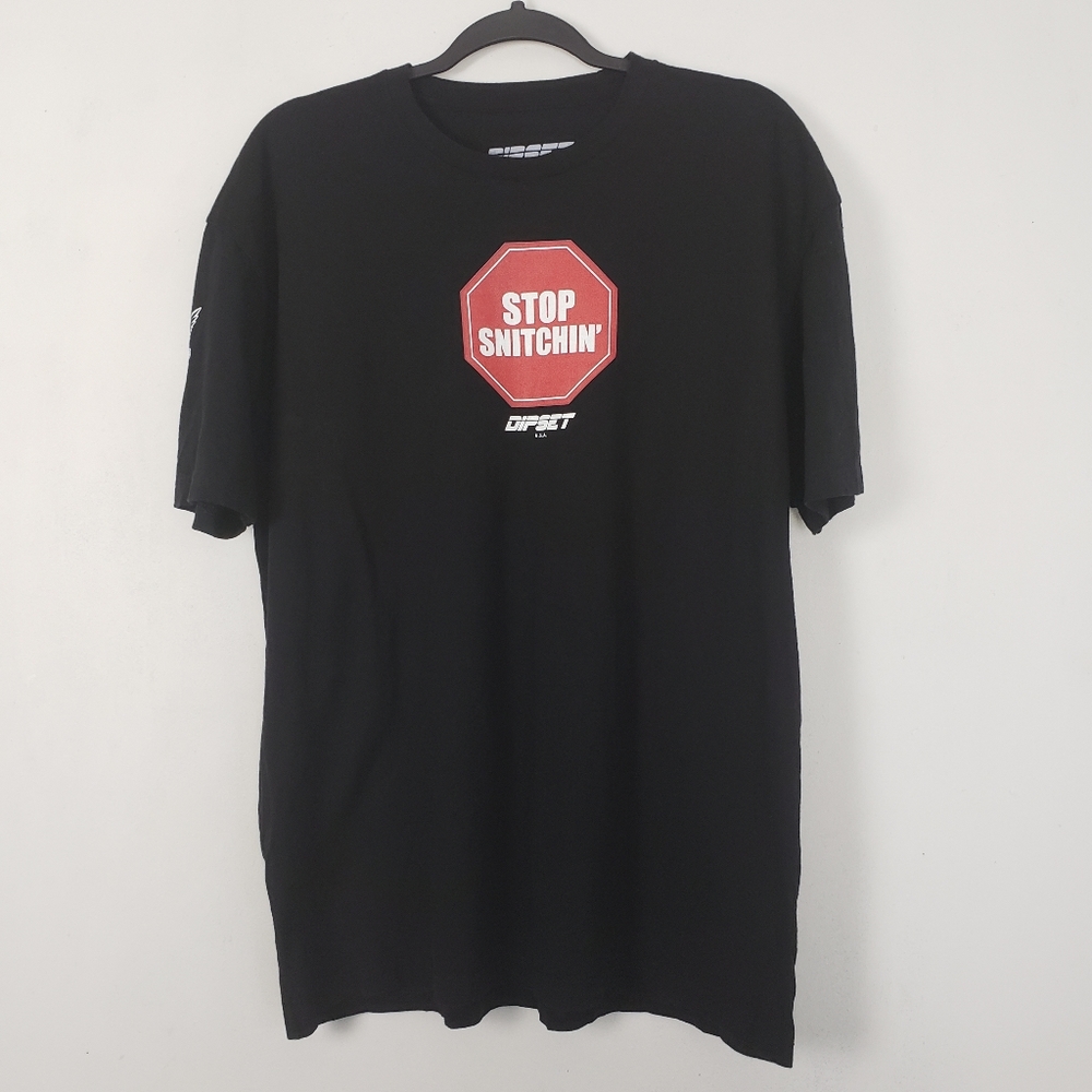 Diplomats Stop Snitchin' Shirt Black XL